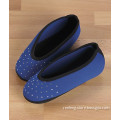 High Quality Wholesale Foldable Nufoot Indoor Footwear blue
